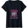 imageWomens WNBA Washington Mystics Home Court Midtown VNeck TShirtBlack