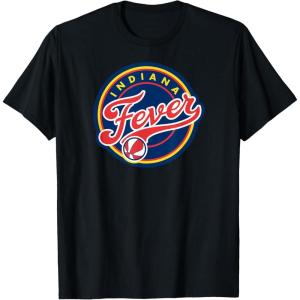 imageIndiana Fever WNBA UnisexAdults ampamp Kids Grey TShirt Small Short Sleeve Round Neck Loose Fit Modern Logo Triblend Sports FanBlack