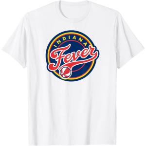 imageIndiana Fever WNBA UnisexAdults ampamp Kids Grey TShirt Small Short Sleeve Round Neck Loose Fit Modern Logo Triblend Sports FanWhite