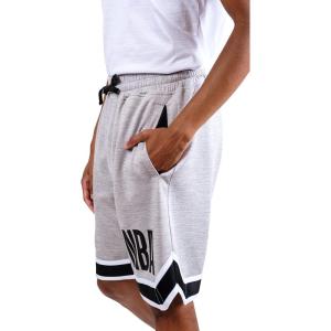 imageNBA Mens Active Knit Basketball Training ShortsHeather Grey