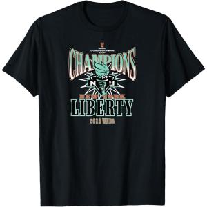 imageNew York Liberty Commissioners Cup Champions Leaderboard TShirtBlack