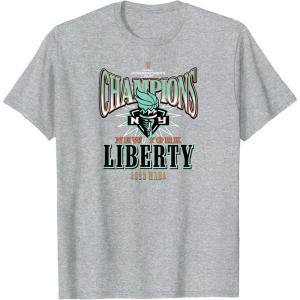 imageNew York Liberty Commissioners Cup Champions Leaderboard TShirtHeather Grey
