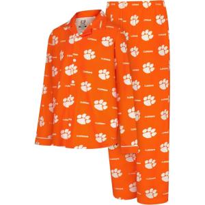 imageUltra Game Boys NCAA Official Sleepwear Soft Shirt ampamp Flannel Loungewear Pajama SetTeam Color