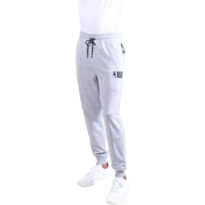 imageUltra Game Mens NBA Official SuperSoft Cut ampamp Run Jogger SweatpantsHeather Grey