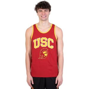 imageUltra Game Mens NCAA Official Poly Air Mesh Sleeveless Jersey Tank TopTeam Color