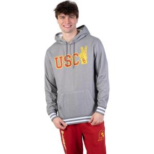 imageUltra Game Mens NCAA Official Soft Fleece Pullover Hoodie SweatshirtHeather Gray