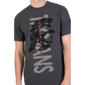 imageUltra Game Mens NCAA Official Upright Logo Short Sleeve Tee ShirtHeather Charcoal