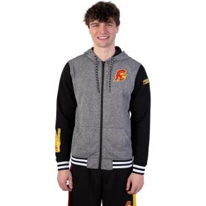 imageUltra Game Mens NCAA Official Varsity JacketBlack Marl