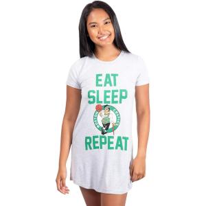 imageUltra Game NBA Womens Super Soft Sleepwear Pajama Loungewear Tee Shirt NightgownBoston Celtics