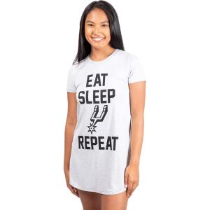 imageUltra Game NBA Womens Super Soft Sleepwear Pajama Loungewear Tee Shirt NightgownSan Antonio Spurs
