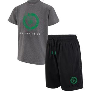 imageUltra Game NBA boys Crunch Time  Short SetHeather Charcoal