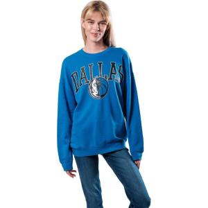imageUltra Game NBA womens Nba Official Extra Soft Fleece Distressed Oversized Pullover SweatshirtTeam Color 20