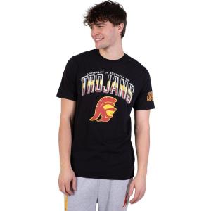imageUltra Game NCAA Mens NCAA Official Crew Neck Short Sleeve Polo Shirt with Arched Plexi DesignBlack