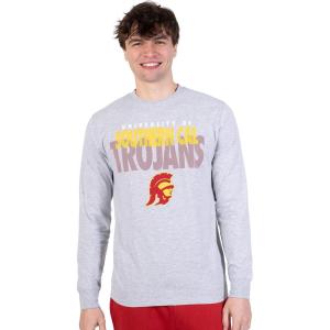 imageUltra Game NCAA Supreme Long Sleeve Pullover TShirtHeather Gray