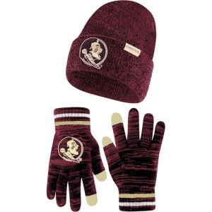 imageUltra Game NCAA unisexadult Ncaa Official Super Soft Winter Beanie Knit Hat With Extra Warm Touch Screen GlovesTeam Color