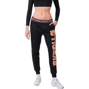 imageUltra Game Womens NCAA Official Worelaxed Fit Fleece Jogger PantsBlack