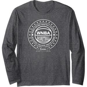 imageWNBA Around the World Long Sleeve TShirtDark Heather Grey