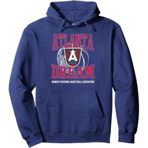 imageWNBA Atlanta Dream Home Court Pullover HoodieNavy Blue
