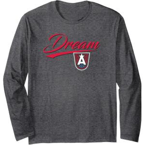imageWNBA Atlanta Dream Officially Licensed Long Sleeve TShirtDark Heather Grey