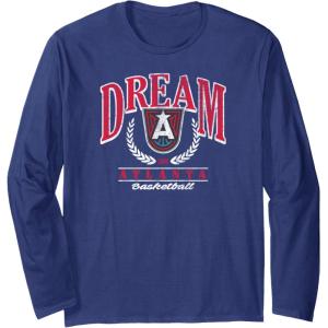 imageWNBA Atlanta Dream Top Class Long Sleeve TShirtNavy Blue