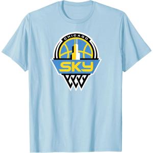 imageWNBA Chicago Sky Fan Base TShirtBaby Blue