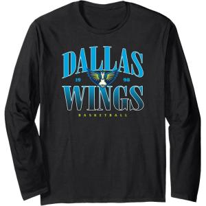 imageWNBA Dallas Wings Courtside Long Sleeve TShirtBlack