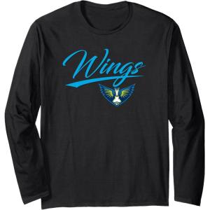 imageWNBA Dallas Wings Officially Licensed Long Sleeve TShirtBlack
