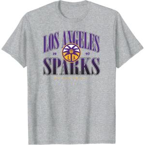 imageWNBA Los Angeles Sparks Courtside TShirtHeather Grey