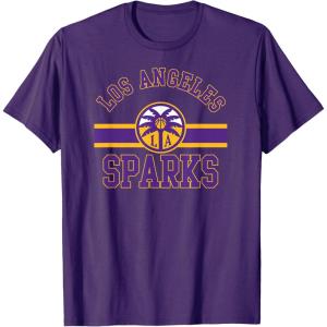 imageWNBA Los Angeles Sparks Downtown TShirtPurple