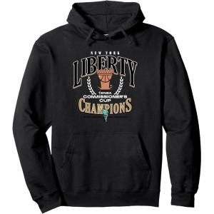 imageWNBA New York Liberty Commissioners Cup Crown Affair Pullover HoodieBlack