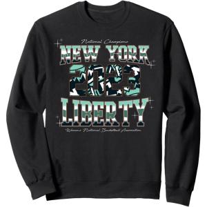 imageWNBA New York Liberty Done Deal Championship SweatshirtBlack