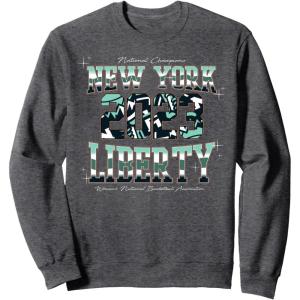 imageWNBA New York Liberty Done Deal Championship SweatshirtDark Heather Grey