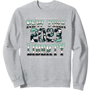 imageWNBA New York Liberty Done Deal Championship SweatshirtHeather Grey