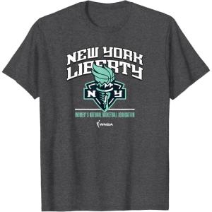 imageWNBA New York Liberty Jump Start TShirtDark Heather Grey