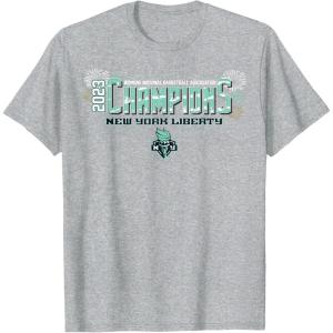 imageWNBA New York Liberty Party Time Championship TShirtHeather Grey