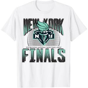 imageWNBA New York Liberty Time to Shine Finals Game Day TShirtWhite
