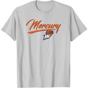 imageWNBA Phoenix Mercury Officially Licensed TShirtSilver Grey