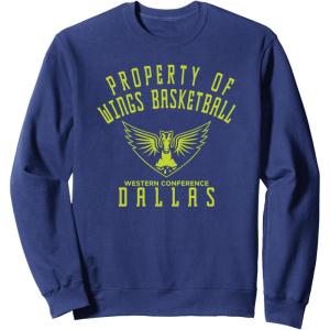 imageWNBA Property Of Dallas Wings Licensed SweatshirtNavy Blue