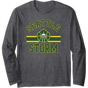 imageWNBA Seattle Storm Downtown Long Sleeve TShirtDark Heather Grey