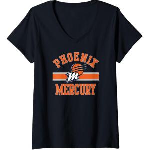 imageWomens WNBA Phoenix Mercury Downtown VNeck TShirtBlack