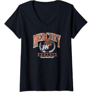imageWomens WNBA Phoenix Mercury Top Class VNeck TShirtBlack