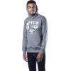 imageUltra Game NFL Mens Soft Fleece Hoodie Pullover Sweatshirt With Zipper PocketsCharcoal Heather