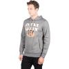 imageUltra Game NFL Mens Soft Fleece Hoodie Pullover Sweatshirt With Zipper PocketsCharcoal Heather