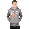 imageUltra Game NFL Mens Soft Fleece Hoodie Pullover Sweatshirt With Zipper PocketsCharcoal Heather