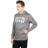 imageUltra Game NFL Mens Soft Fleece Hoodie Pullover Sweatshirt With Zipper PocketsCharcoal Heather