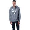 imageUltra Game NFL Mens Soft Fleece Hoodie Pullover Sweatshirt With Zipper PocketsCharcoal Heather