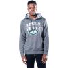 imageUltra Game NFL Mens Soft Fleece Hoodie Pullover Sweatshirt With Zipper PocketsCharcoal Heather