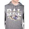 imageUltra Game NFL Mens Soft Fleece Hoodie Pullover Sweatshirt With Zipper PocketsCharcoal Heather