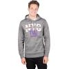 imageUltra Game NFL Mens Soft Fleece Hoodie Pullover Sweatshirt With Zipper PocketsHeather Charcoal