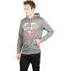 imageUltra Game NFL Mens Soft Fleece Hoodie Pullover Sweatshirt With Zipper PocketsHeather Charcoal